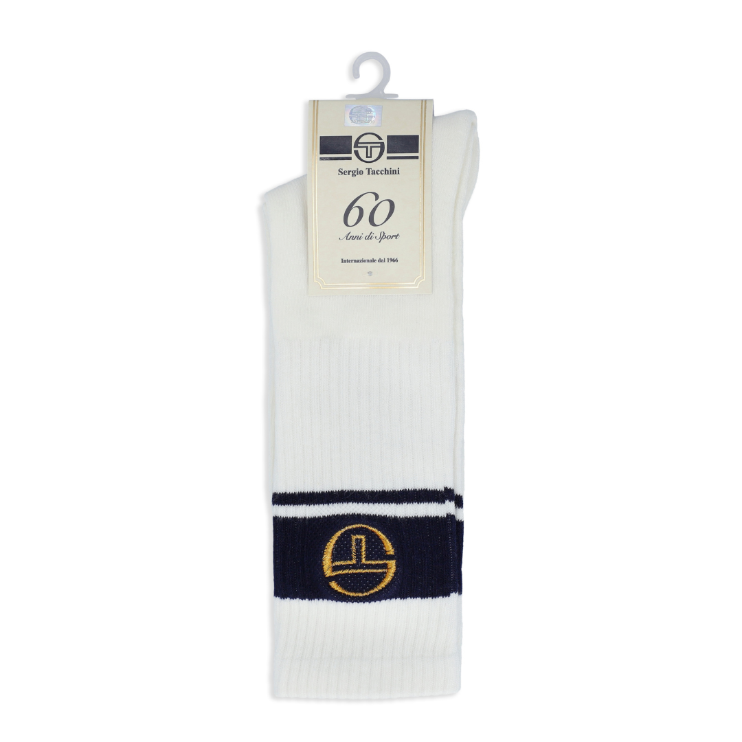 Sergio Tacchini 60th Anniversary Youngline Polo in Gardenia
