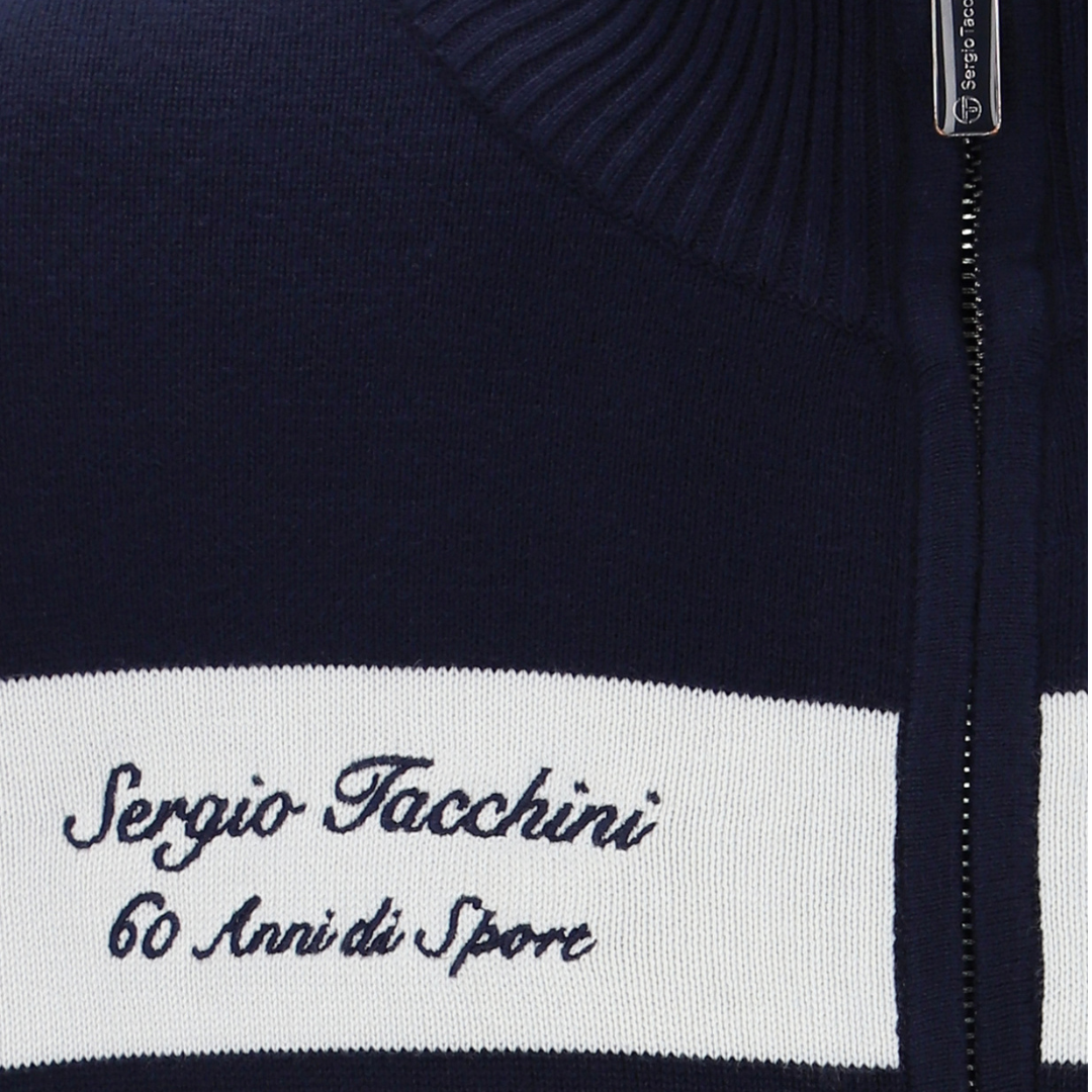 Sergio Tacchini 60th Anniversary Capomasters Track Top Maritime Blue