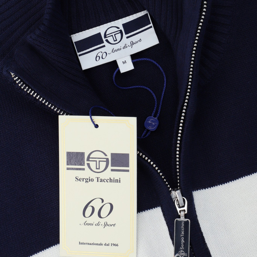 Sergio Tacchini 60th Anniversary Capomasters Track Top Maritime Blue
