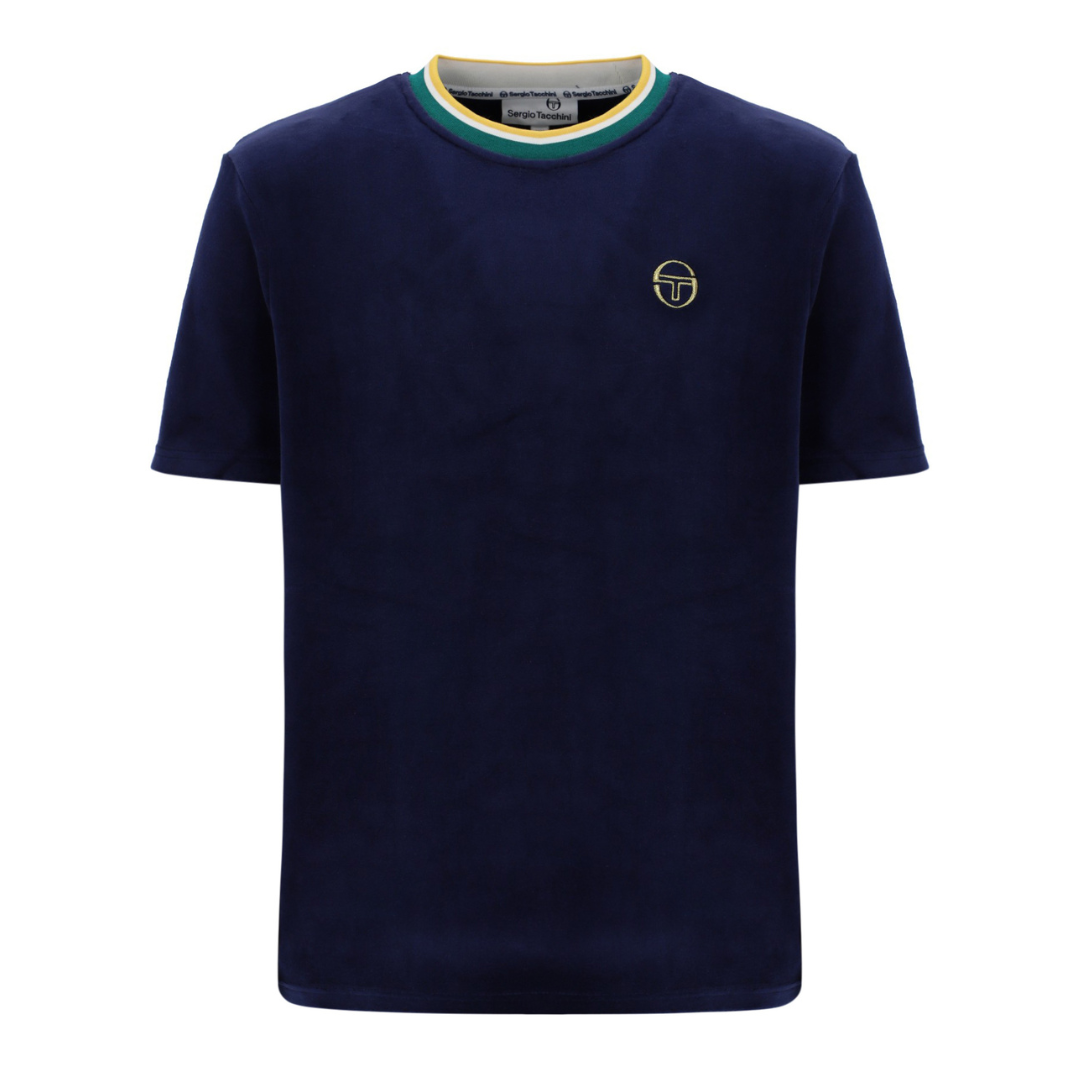 Sergio Tacchini Monte T-Shirt in Maritime Blue