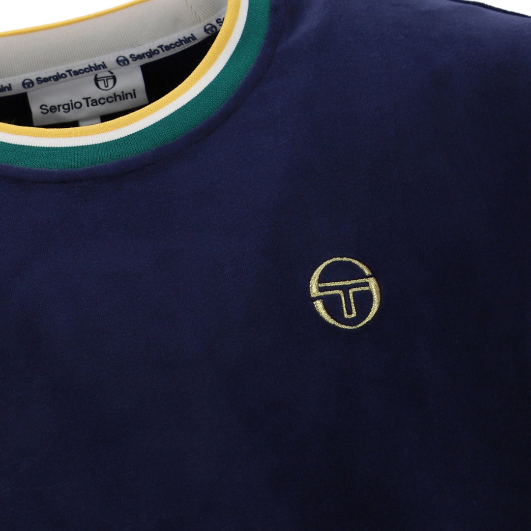 Sergio Tacchini Monte T-Shirt in Maritime Blue