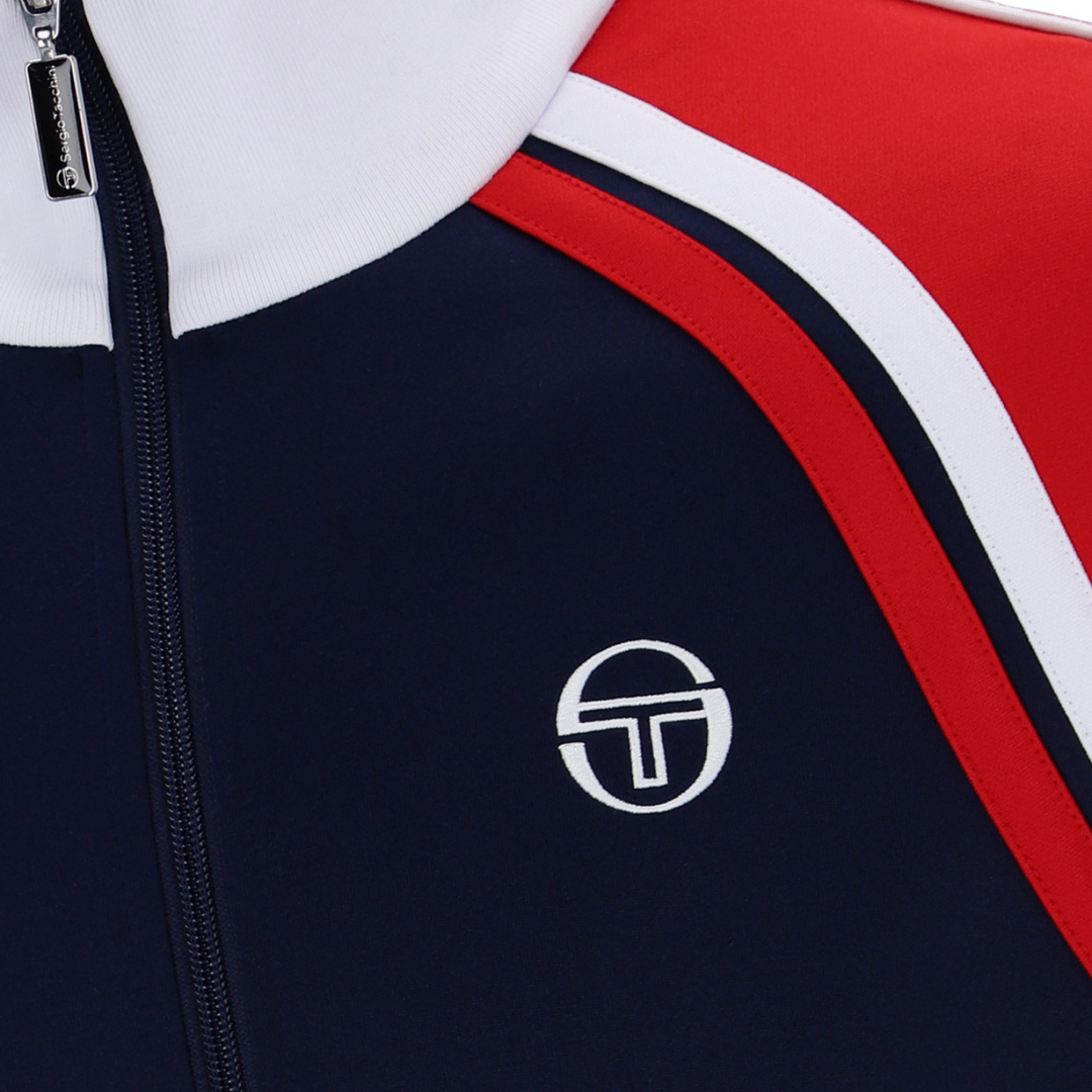Sergio Tacchini Ghibli Davis Track Top in Maritime Blue