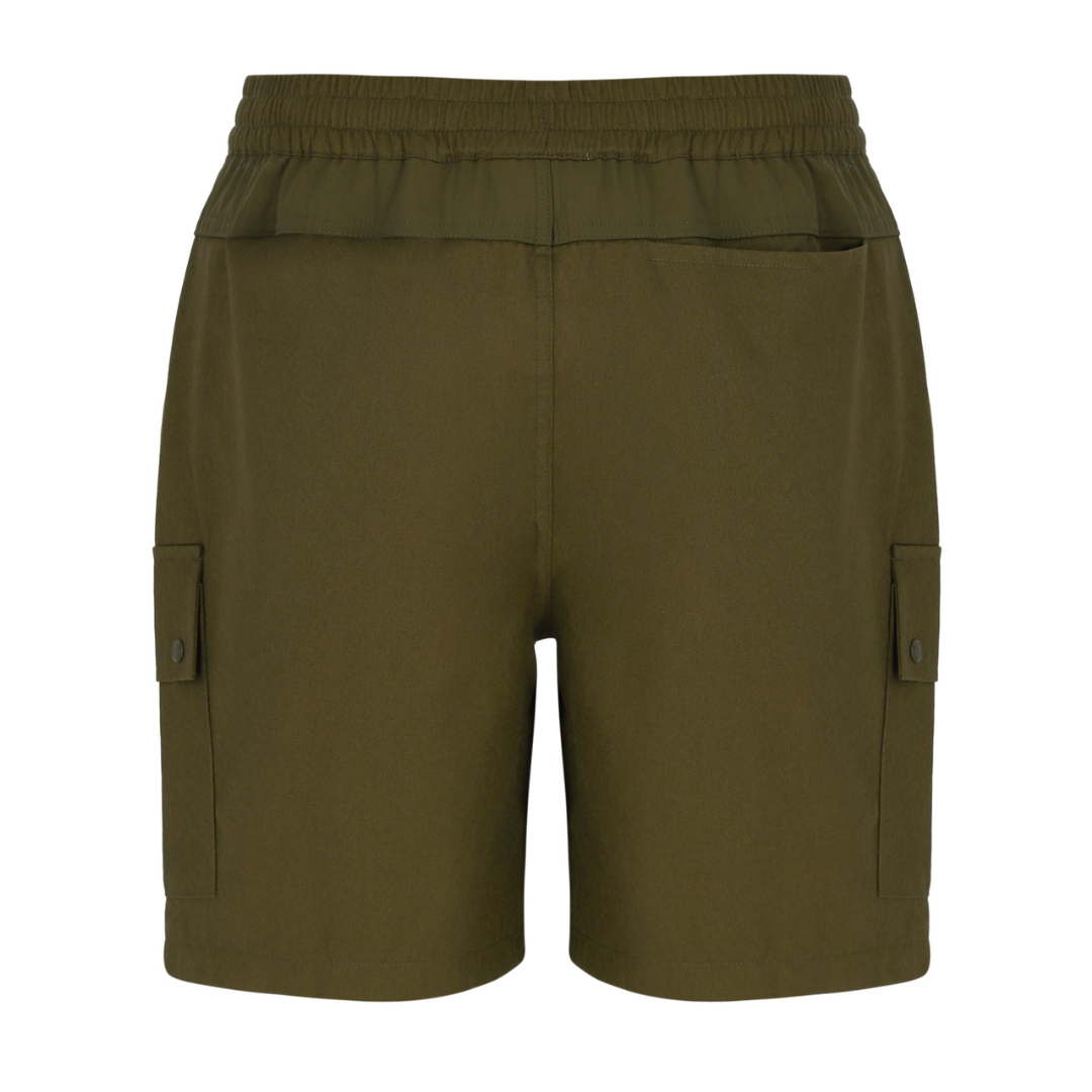Sergio Tacchini Calisti Shorts in Dark Olive
