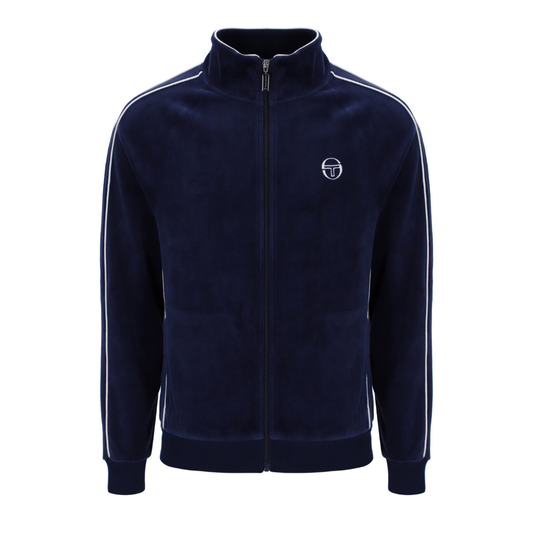 Sergio Tacchini Tasso Track Top in Maritime Blue