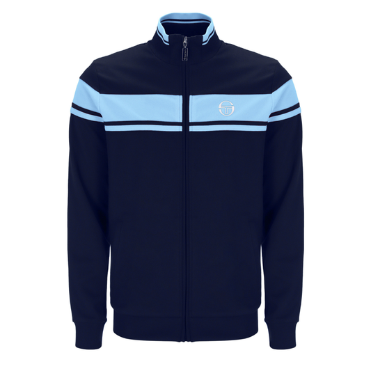 Sergio Tacchini Damarindo Track Top in Maritime Blue