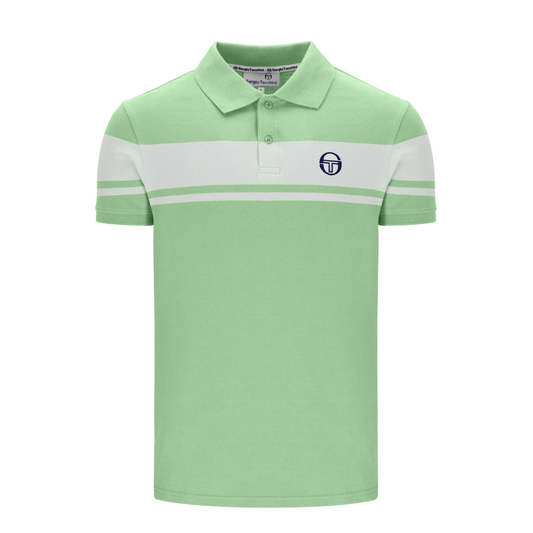 Sergio Tacchini Young Line Polo in Quiet Green