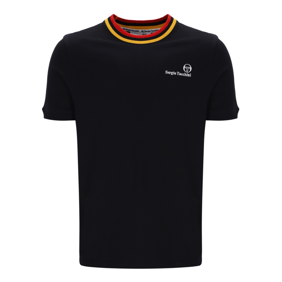 T-shirt Sergio Tacchini Rainer FC Noir