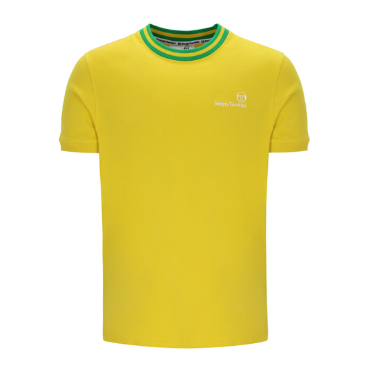 Sergio Tacchini Rainer FC T-Shirt in Cyber Yellow