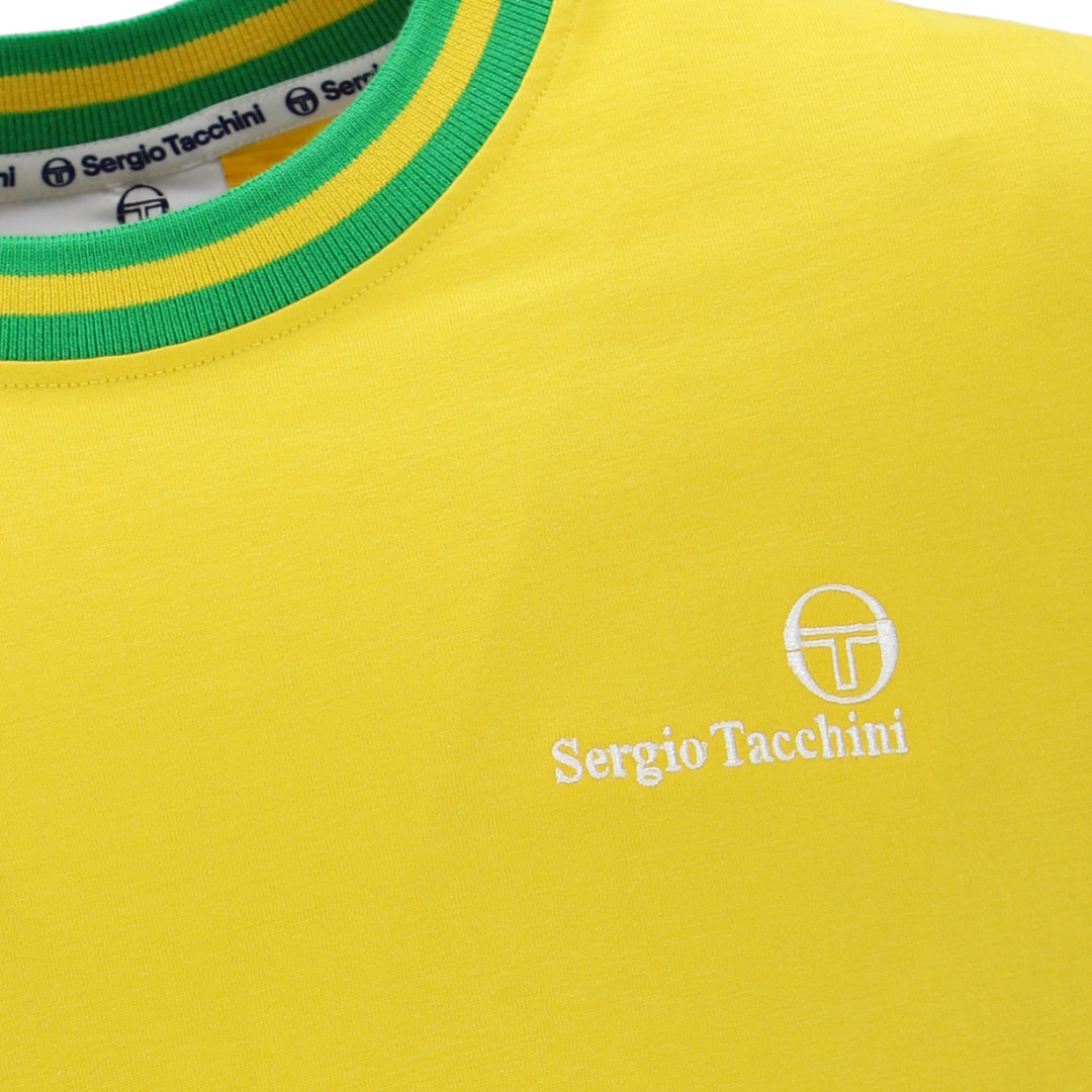 Sergio Tacchini Rainer FC T-Shirt in Cyber Yellow