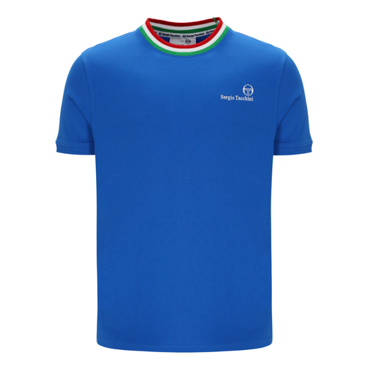 Sergio Tacchini Rainer FC T-Shirt in Strong Blue