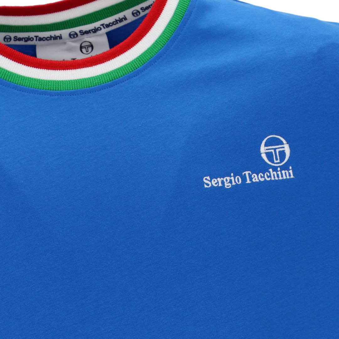 T-shirt Sergio Tacchini Rainer FC bleu vif