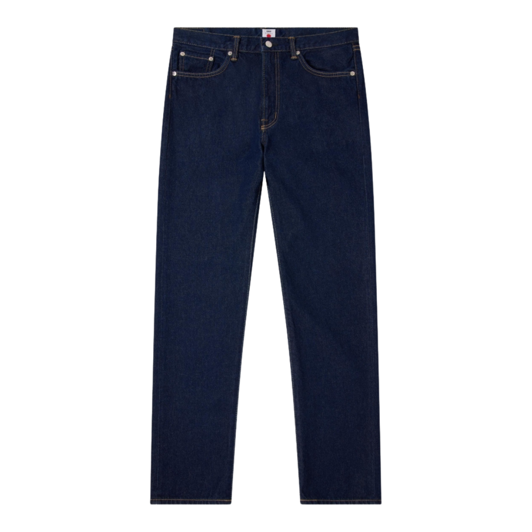Edwin Regular Straight Jeans in Blue - Rinsed