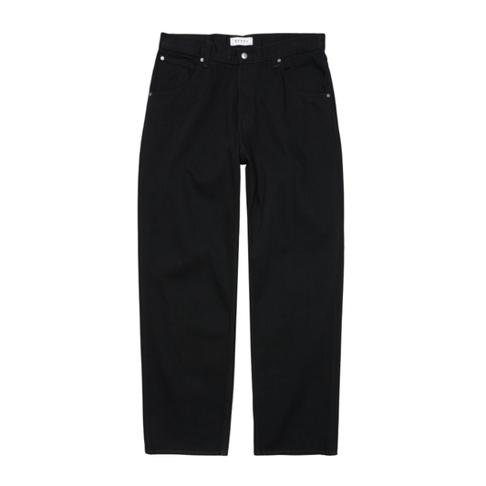 Edwin Tyrell Pants in Black - Rinsed