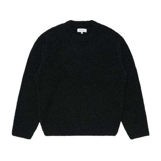 Edwin Dun Textured Sweater in Black
