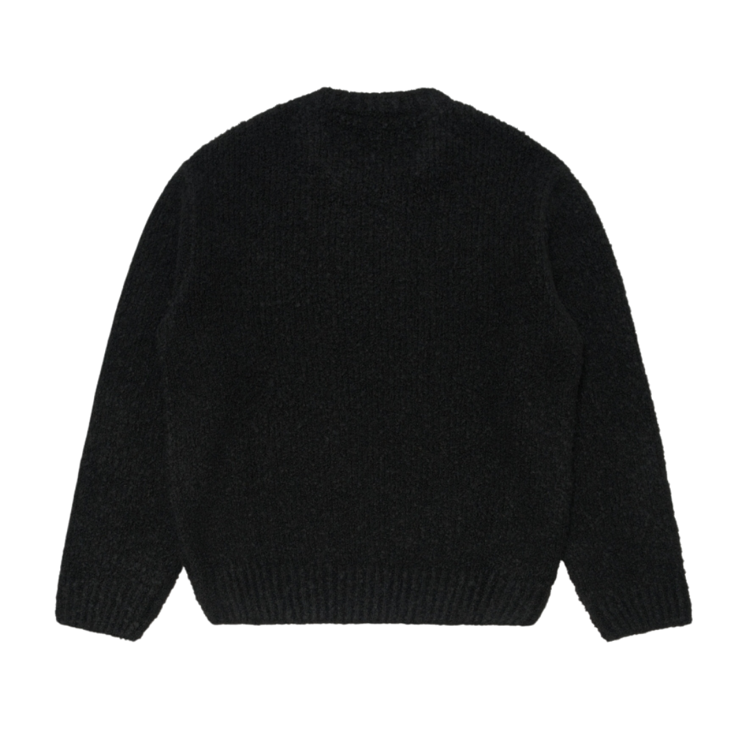 Edwin Dun Textured Sweater in Black