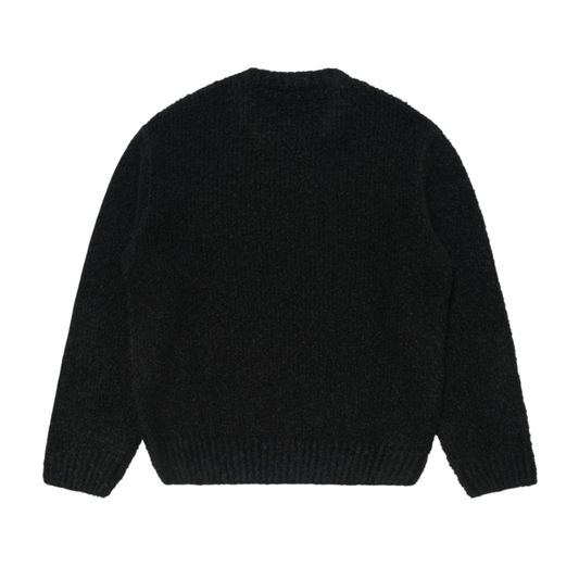 Edwin Dun Textured Sweater in Black