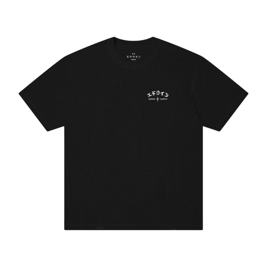 Edwin High Life Low Levels T-Shirt in Black
