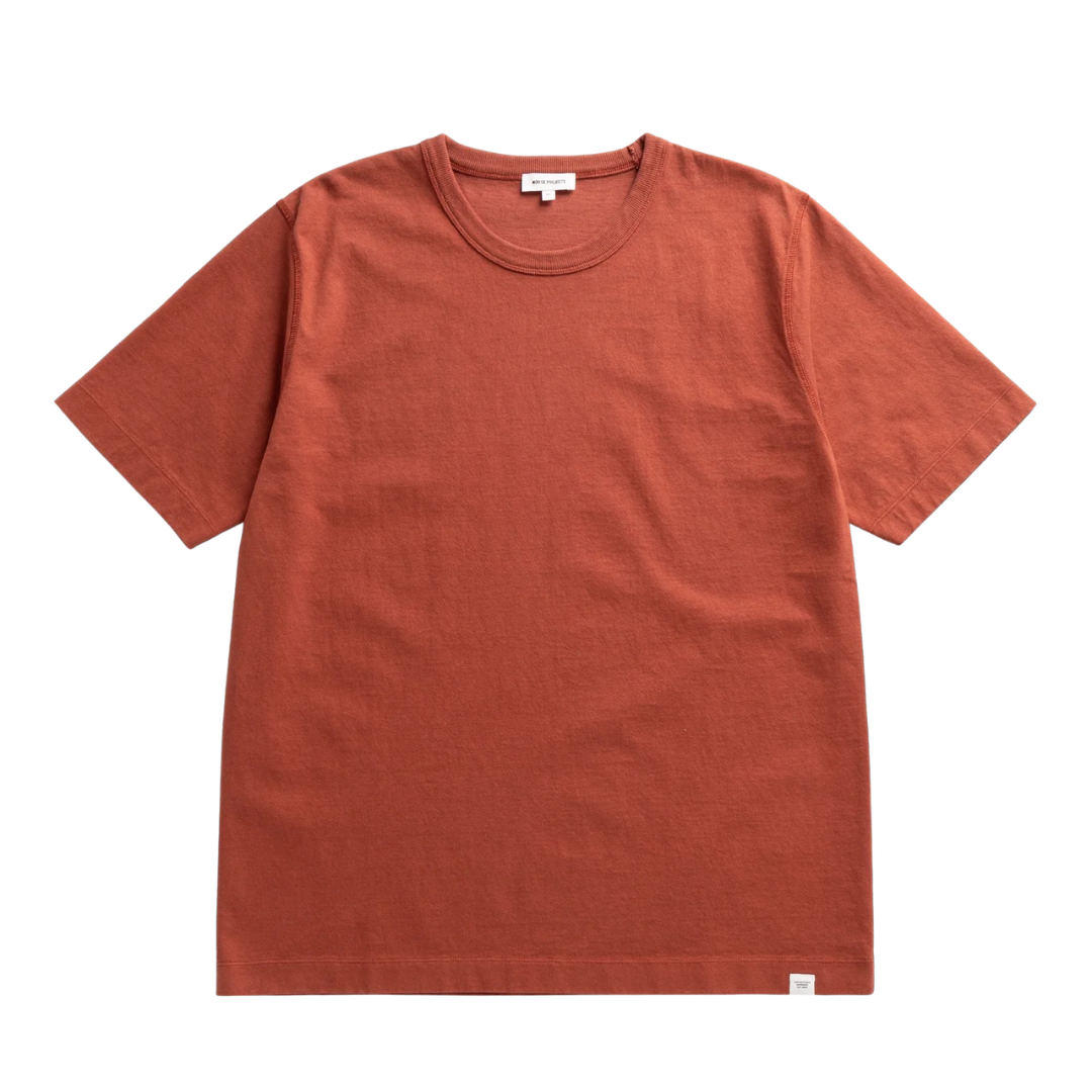 Norse Projects Elmelunde T-Shirt in Cowhide