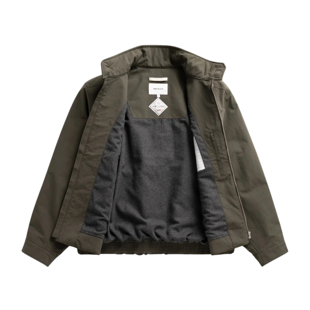 Norse Projects Froan Gore-Tex Harrington Jacket in Beluga