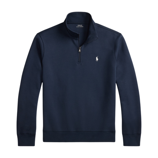 Ralph Lauren Quarter Zip Sweatshirt in Aviator Navy