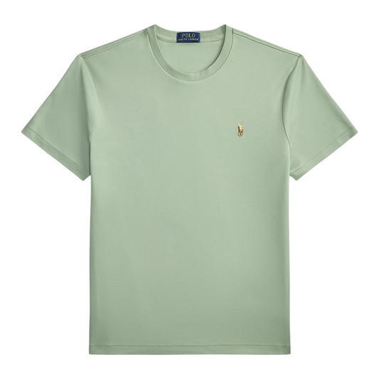 Ralph Lauren Soft Touch Crewneck T-Shirt in Light Green
