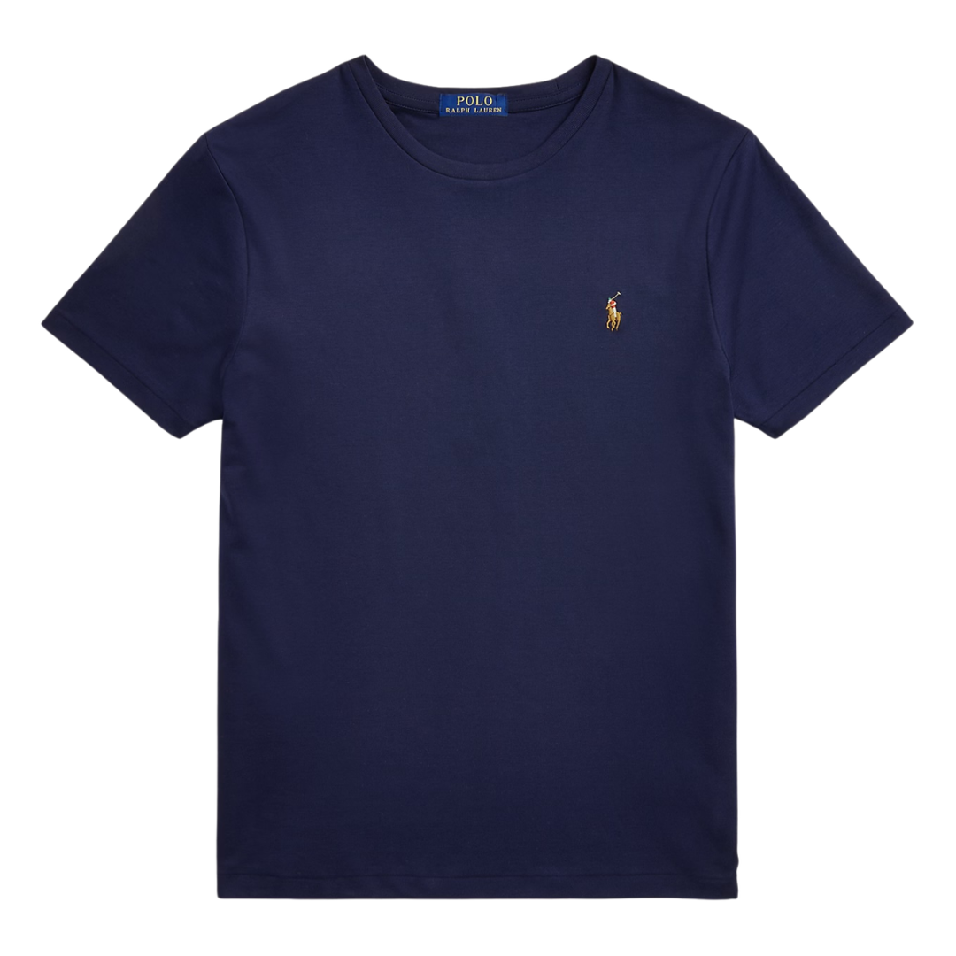Ralph Lauren Soft Touch Crewneck T-Shirt in Refined Navy