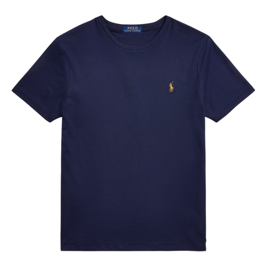 Ralph Lauren Soft Touch Crewneck T-Shirt in Refined Navy