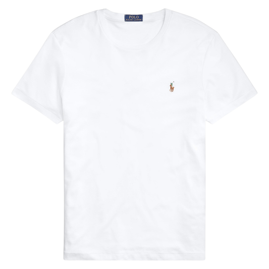 Ralph Lauren Soft Touch Crewneck T-Shirt in White