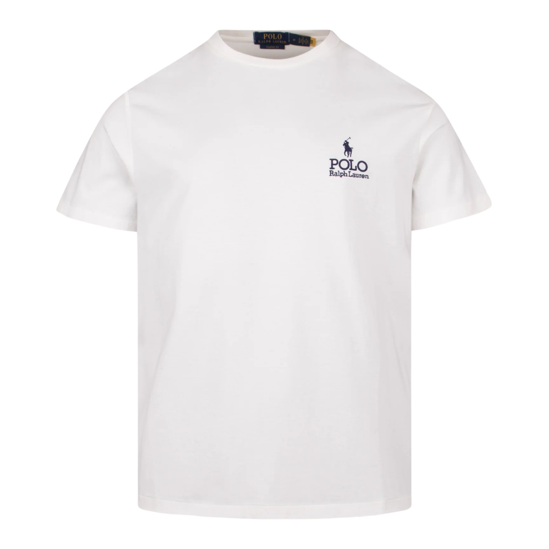 Ralph Lauren Logo T-Shirt in White