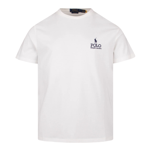 Ralph Lauren Logo T-Shirt in White