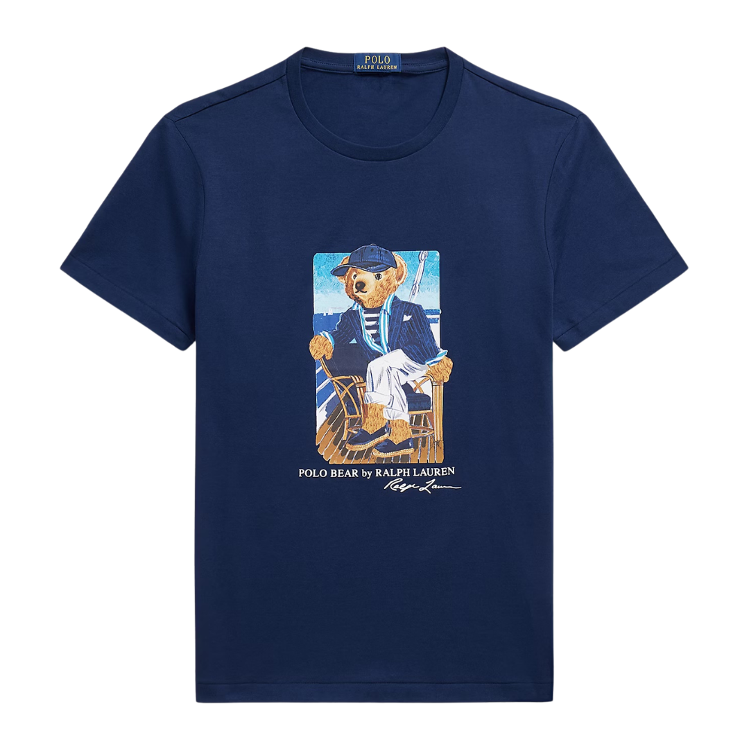 Ralph Lauren Polo Bear T-Shirt in Newport Navy