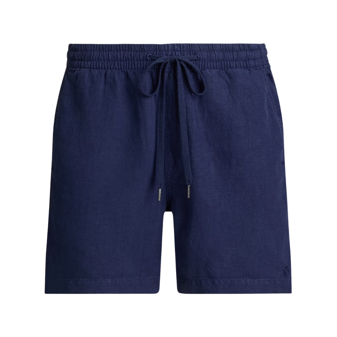 Ralph Lauren Linen Shorts in Newport Navy