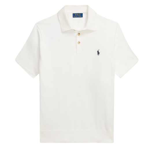 Polo en maille Ralph Lauren PE BLANC DECKWASH