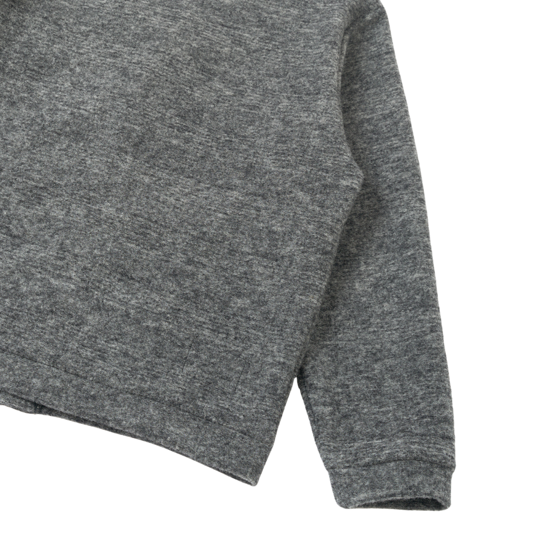 Universal Works Advance Cardigan in Grey Marl