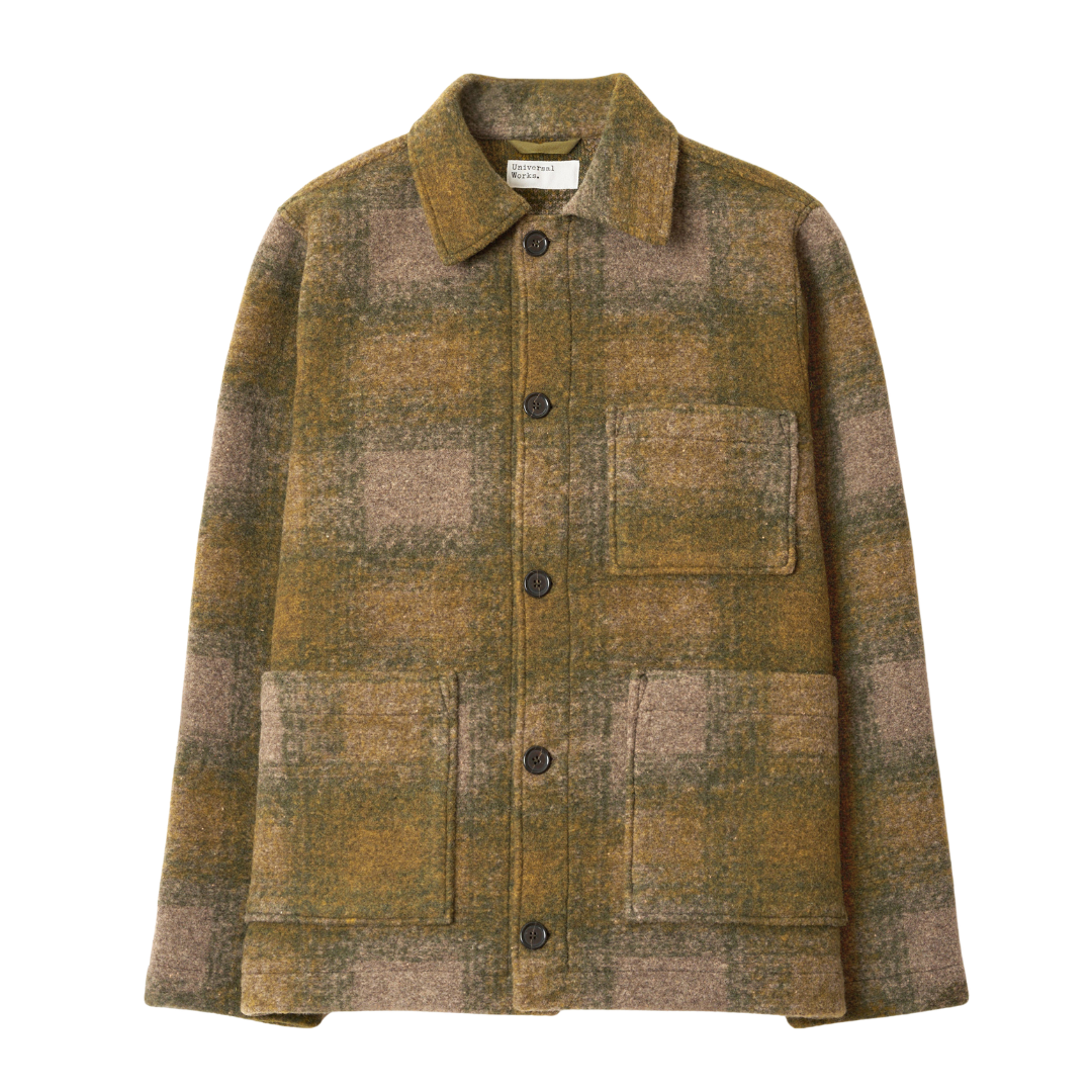 Universal Works Tag Jacket in Olive