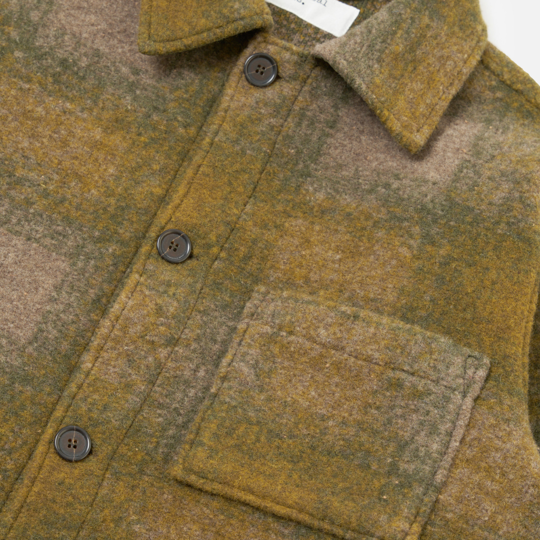 Universal Works Tag Jacket in Olive
