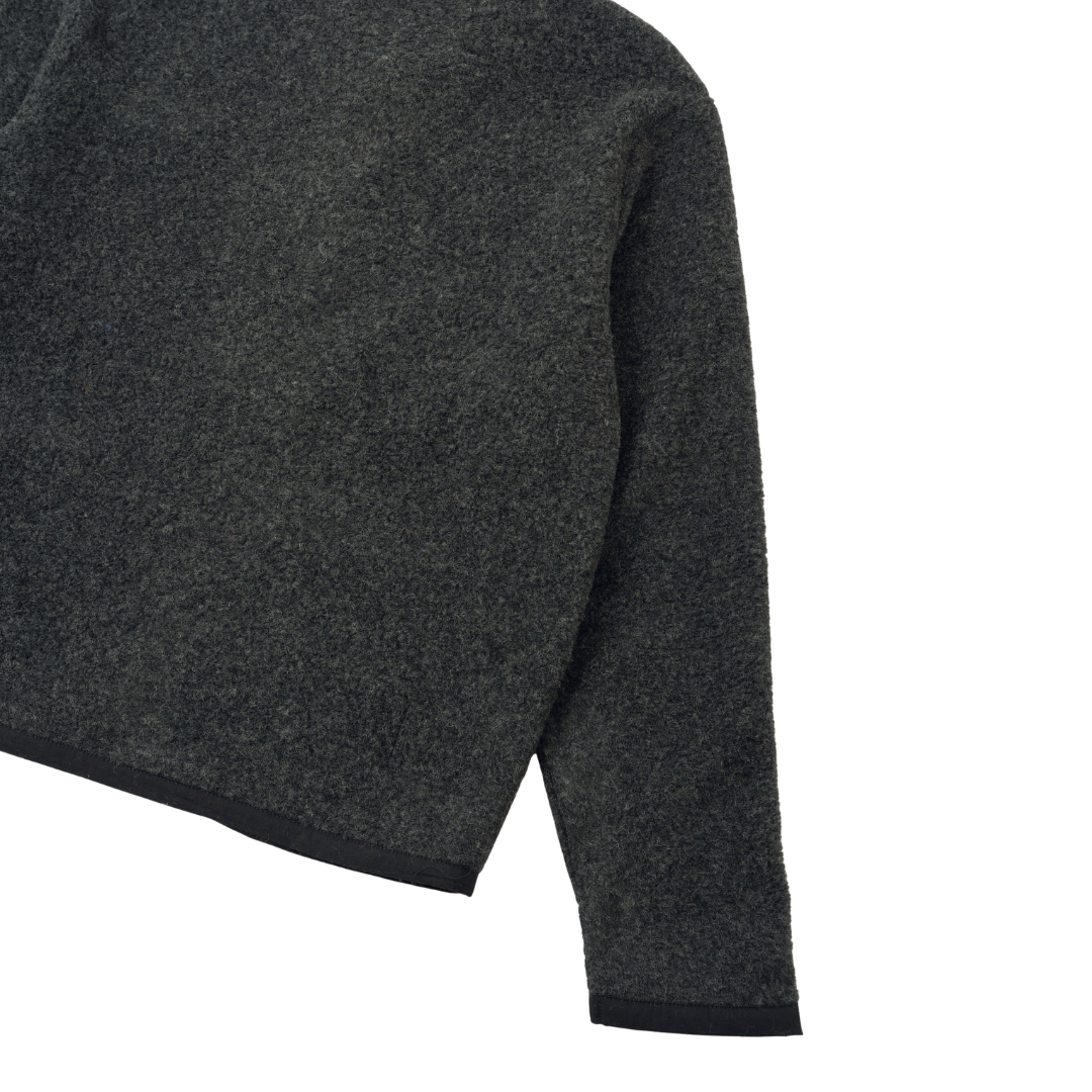 Universal Works Lancaster Fleece Jacket in Charcoal