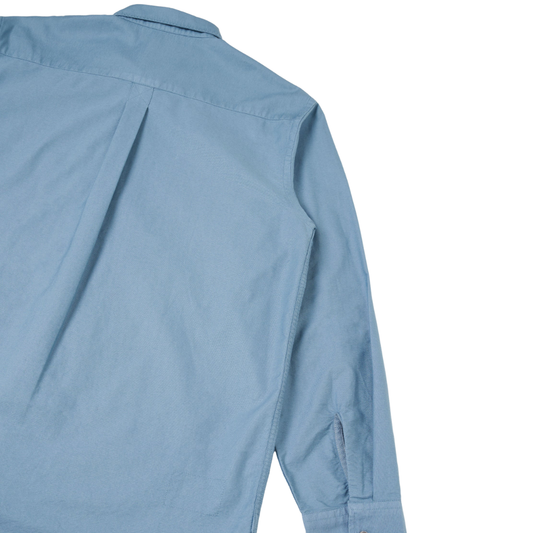 Universal Works Lazy Day Shirt in Mid Blue