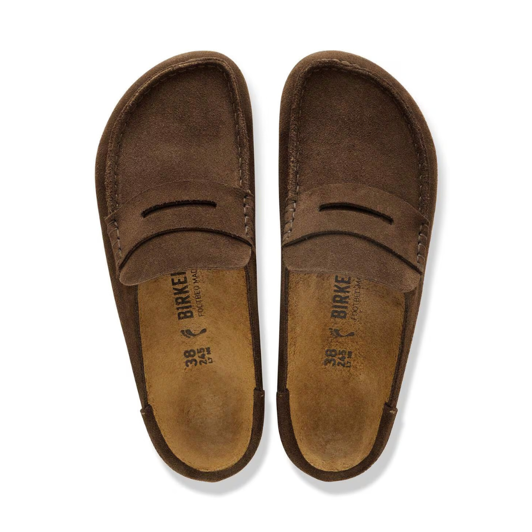 Birkenstock Naples Suede Leather in Carafe