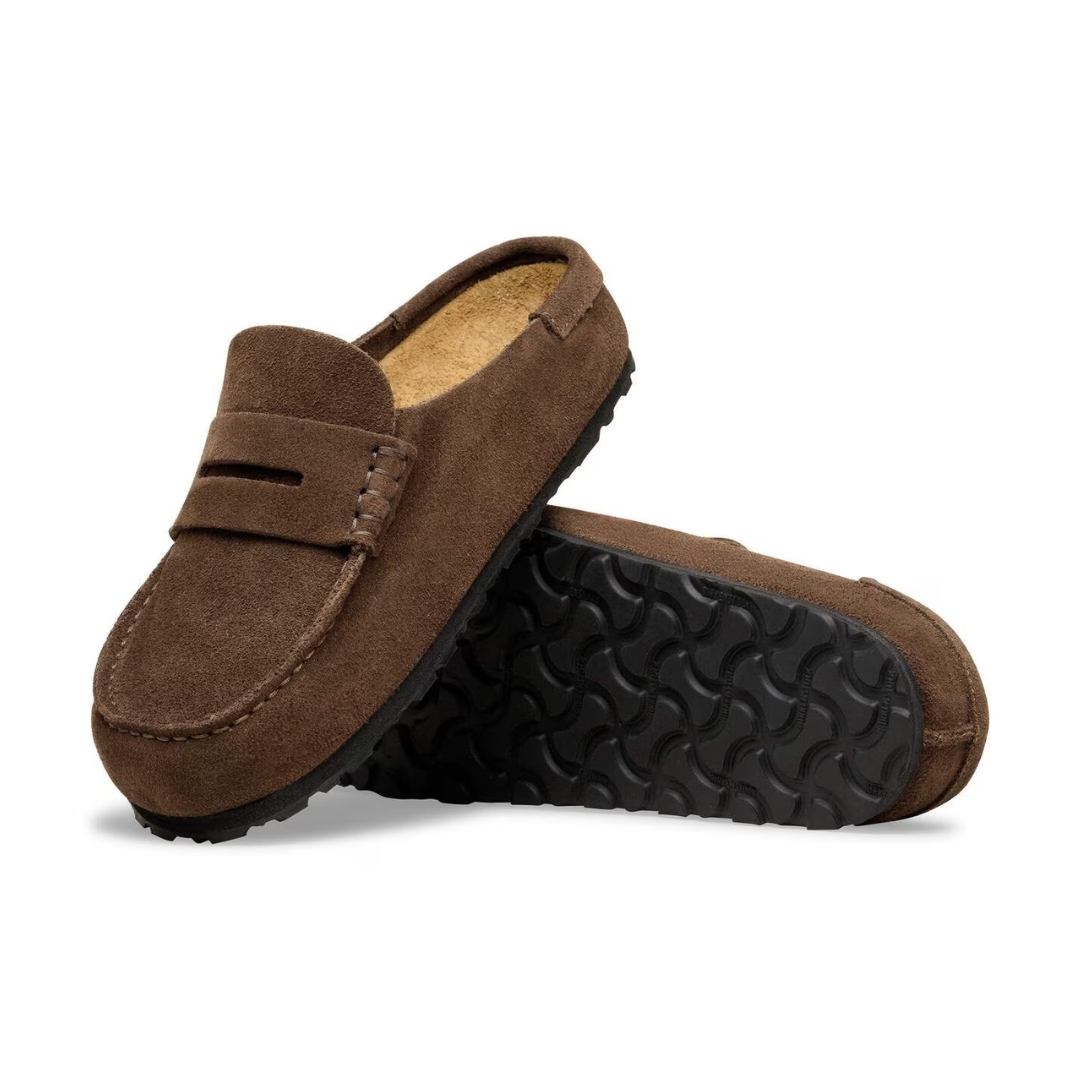 Birkenstock Naples Suede Leather in Carafe