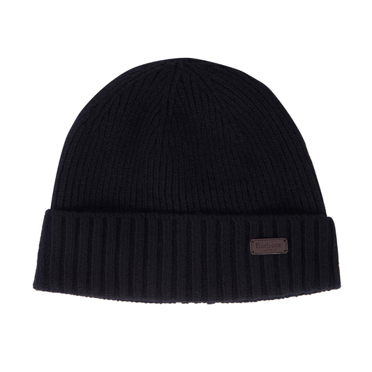 Barbour Carlton Beanie Hat in Black