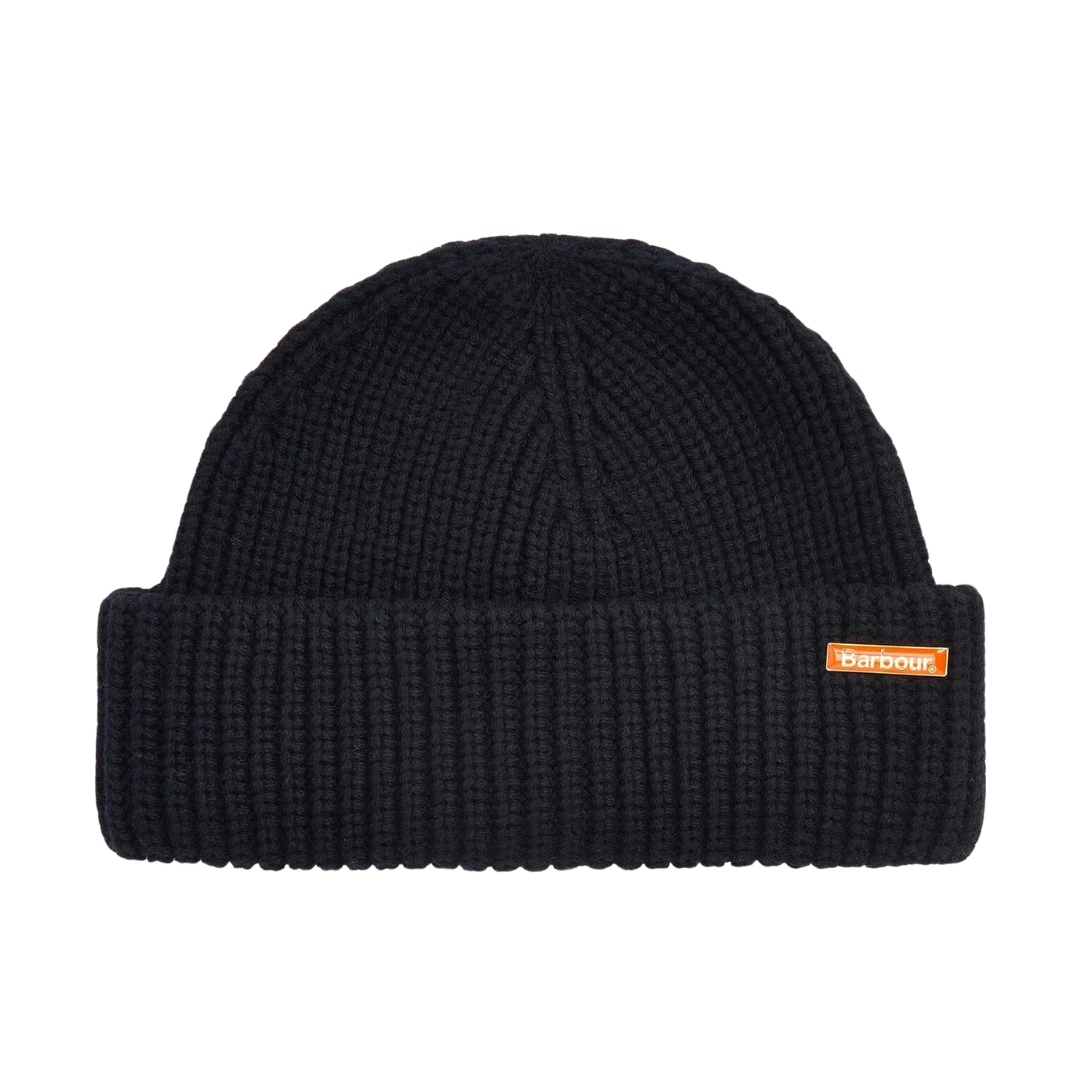 Barbour Mosely Beanie Hat in Black