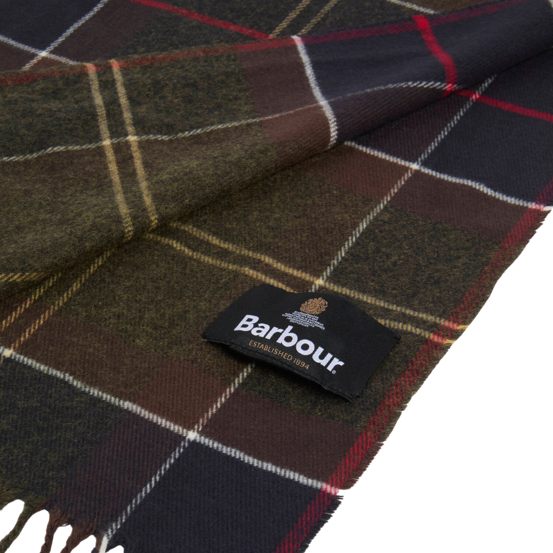 Barbour Galingale Tartan Scarf in Classic Tartan