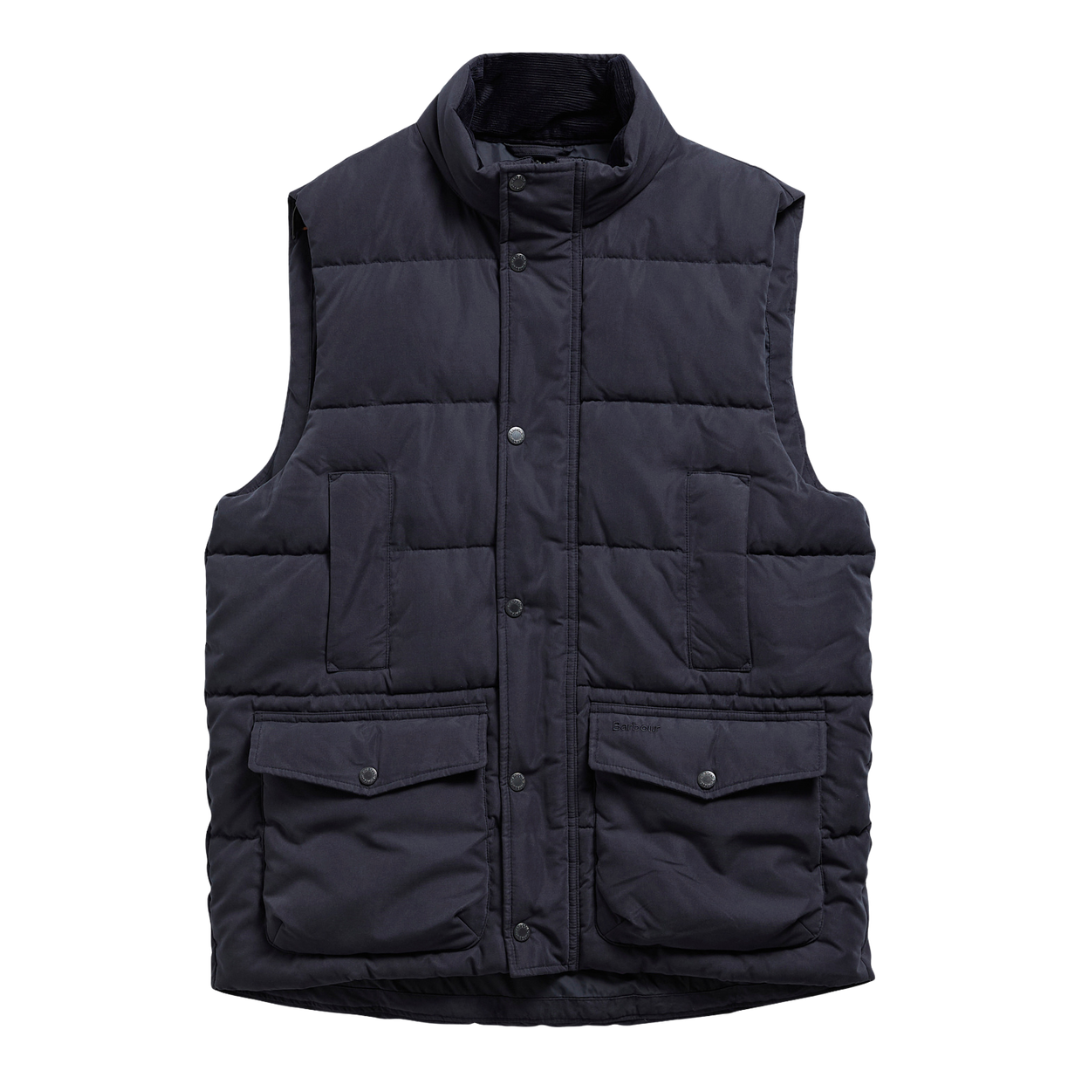 Barbour Lonnen Gilet in Dark Navy