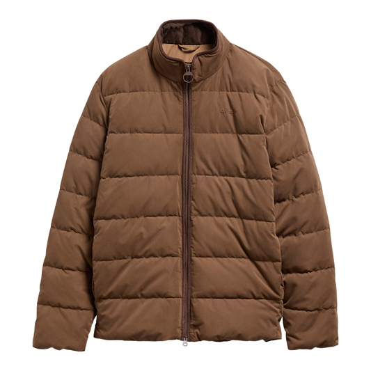 Barbour Noree Quilted Jacket in Dark Sand