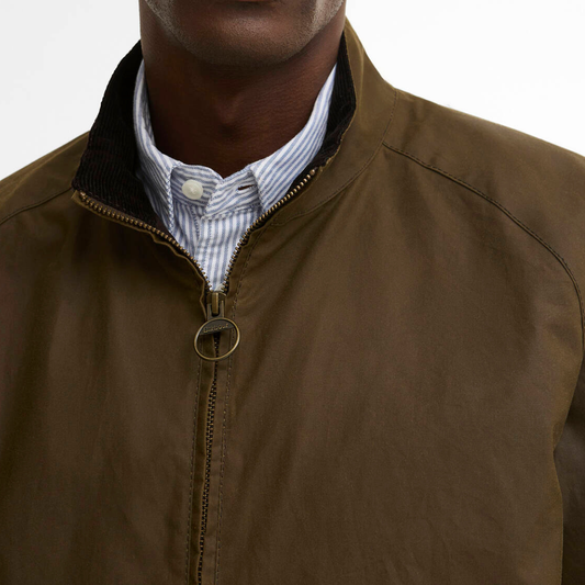 Chaqueta Barbour Chelsea Blouson de cera en marrón