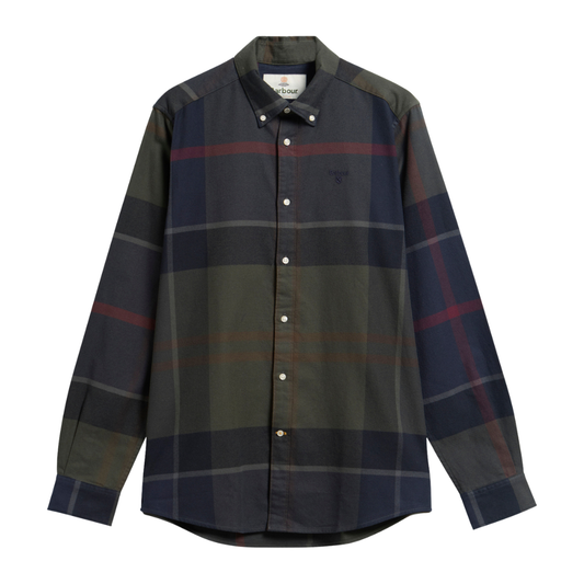 Barbour Iceloch Tailored Tartan Shirt in Shadow Classic Tartan