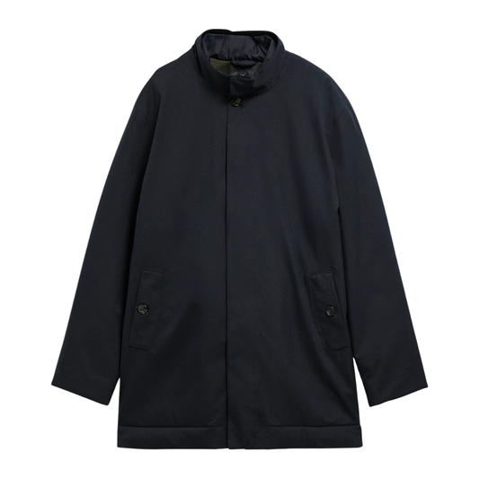 Barbour Northdale Waterproof Mac Jacket in Dark Navy
