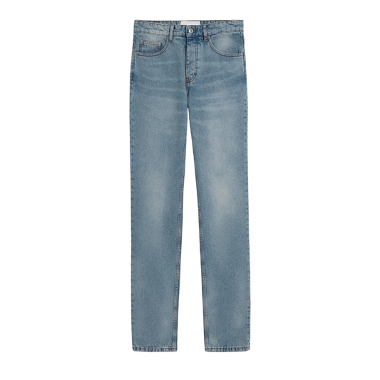 AMI Paris Classic Fit Jeans in Used Blue