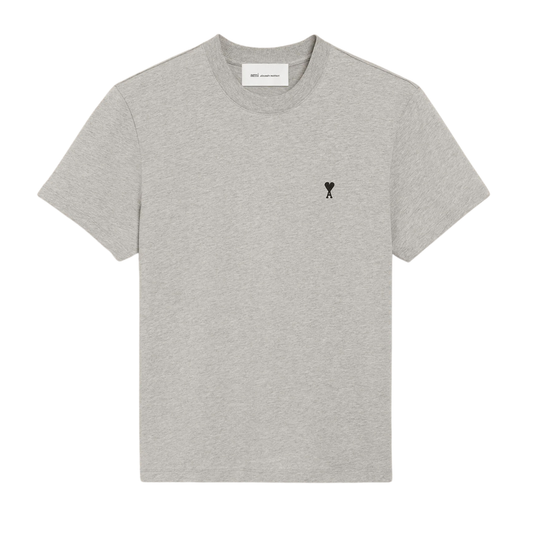 AMI Paris Contrast ADC T-Shirt in Grey